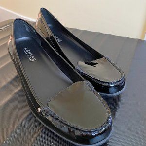 Lauren by Ralph Lauren Black Loafers